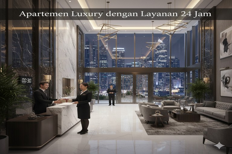 Apartemen Luxury dengan Layanan 24 Jam