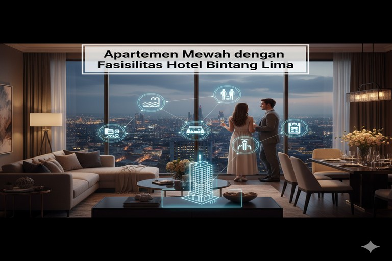 Apartemen Mewah dengan Fasilitas Hotel Bintang Lima