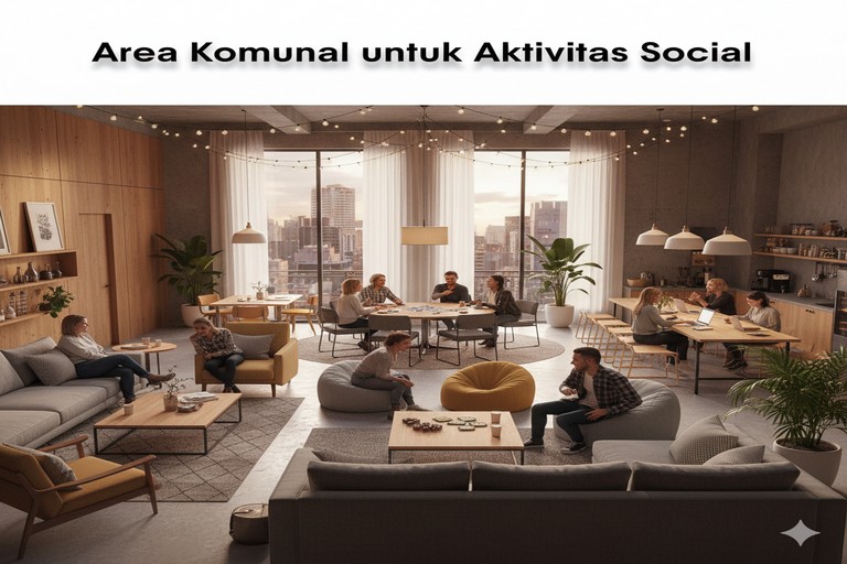 Area Komunal untuk Aktivitas Sosial