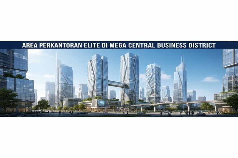 Area Perkantoran Elite di Mega Central Business District