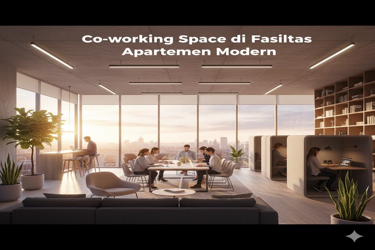 Co-working Space di Fasilitas Apartemen Modern