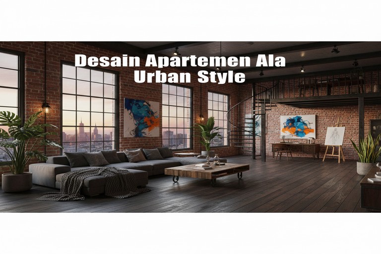 Desain Apartemen Ala Urban Style