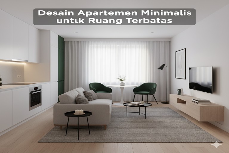 Desain Apartemen Minimalis untuk Ruang Terbatas