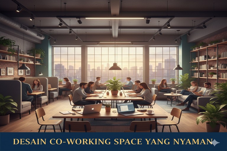 Desain Co-working Space yang Nyaman