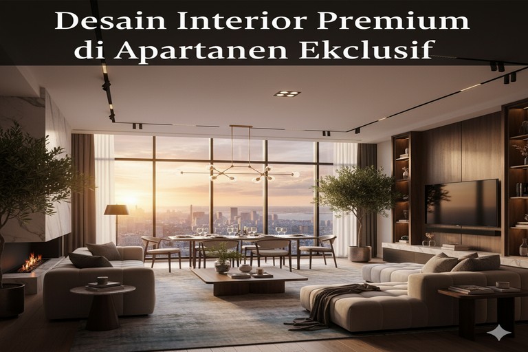 Desain Interior Premium di Apartemen Eksklusif