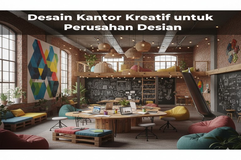 Desain Kantor Kreatif untuk Perusahaan Desain