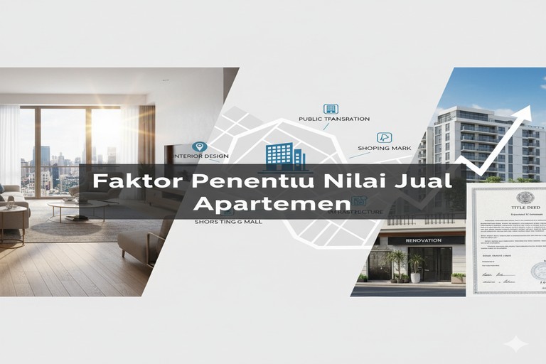 Faktor Penentu Nilai Jual Apartemen