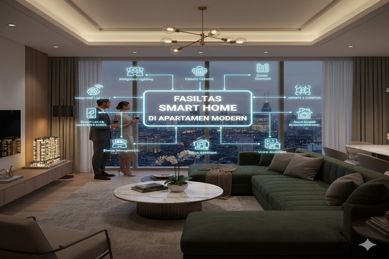 Fasilitas Smart Home di Apartemen Modern