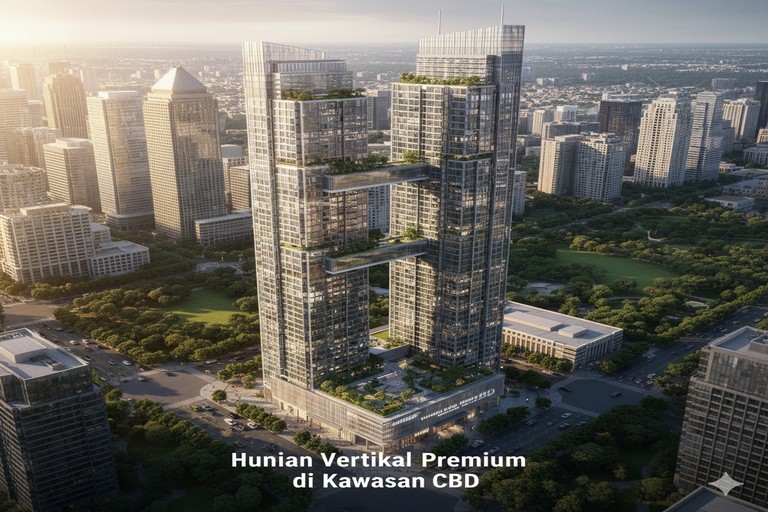 Hunian Vertikal Premium di Kawasan CBD