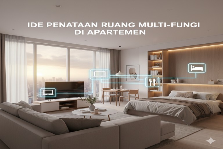 Ide Penataan Ruang Multi-fungsi di Apartemen