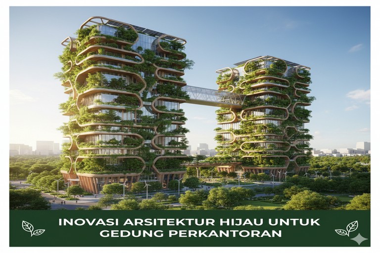 Inovasi Arsitektur Hijau untuk Gedung Perkantoran