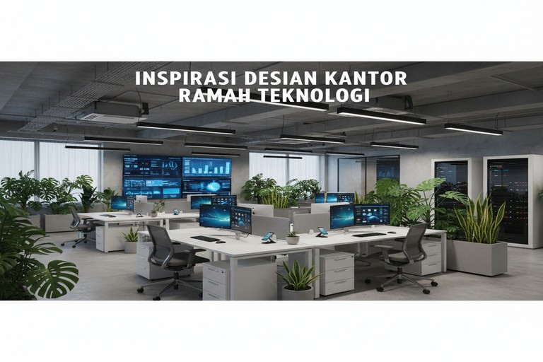 Inspirasi Desain Kantor Ramah Teknologi