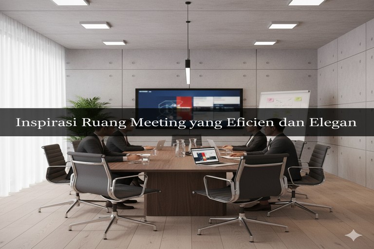 Inspirasi Ruang Meeting yang Efisien dan Elegan