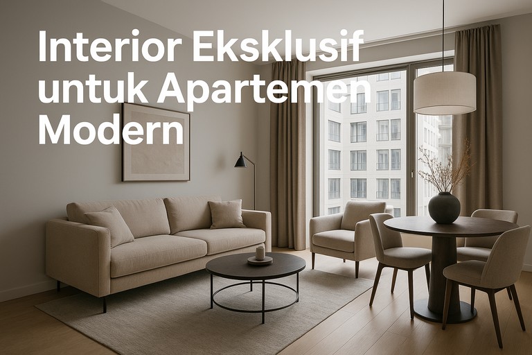 Interior Eksklusif untuk Apartemen Modern