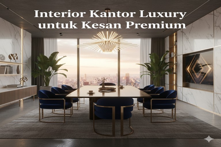 Interior Kantor Luxury untuk Kesan Premium