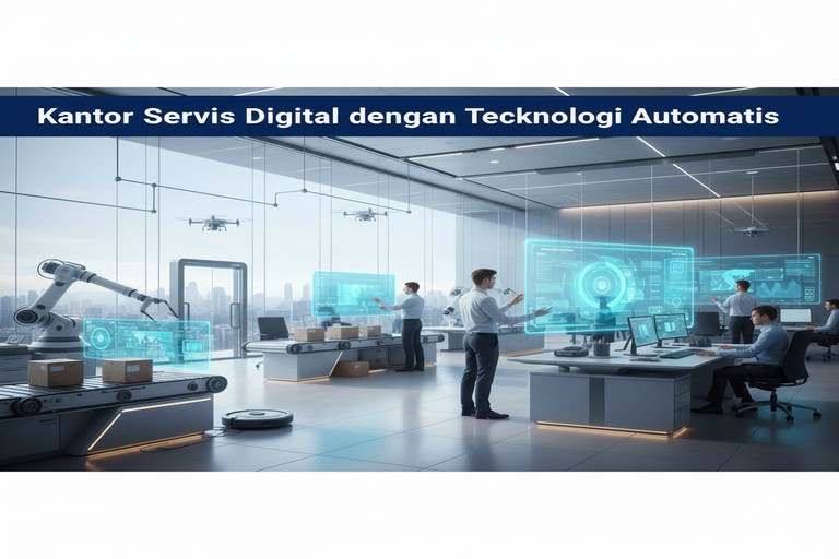 Kantor Servis Digital dengan Teknologi Otomatis