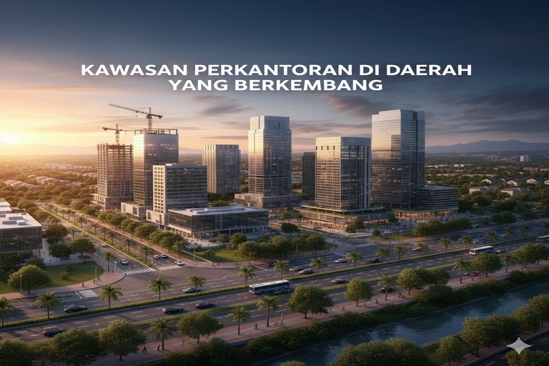 Kawasan Perkantoran di Daerah yang Berkembang