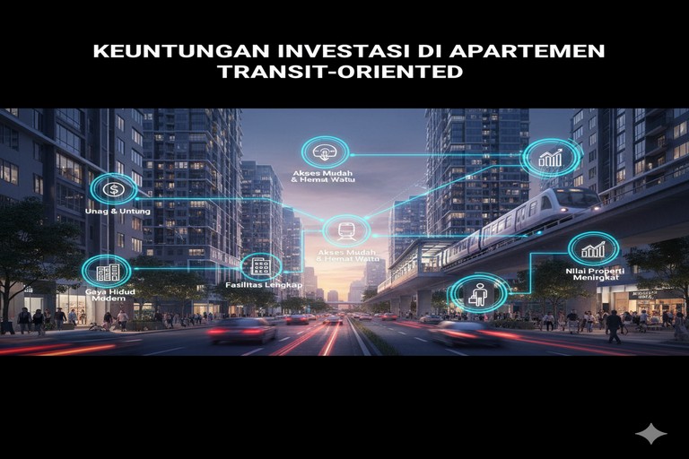 Keuntungan Investasi di Apartemen Transit-Oriented