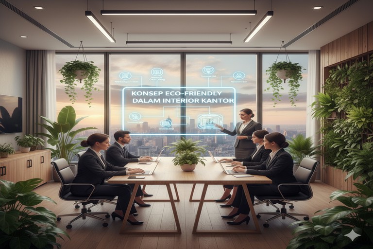 Konsep Eco-friendly dalam Interior Kantor