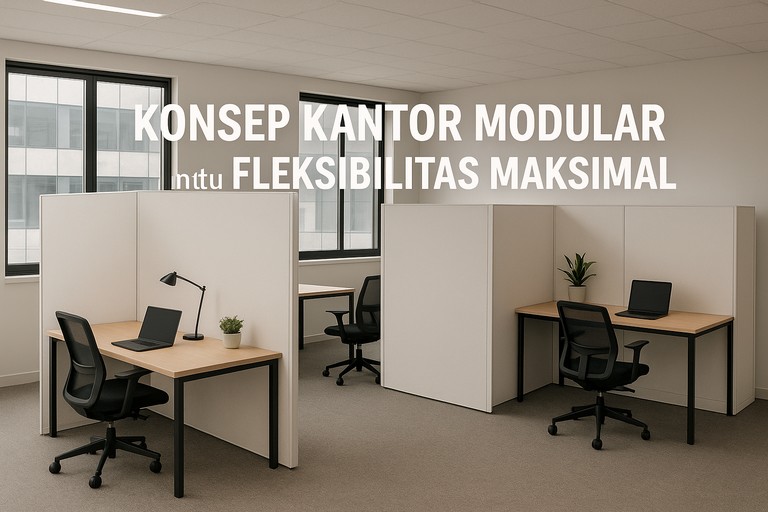 Konsep Kantor Modular untuk Fleksibilitas Maksimal