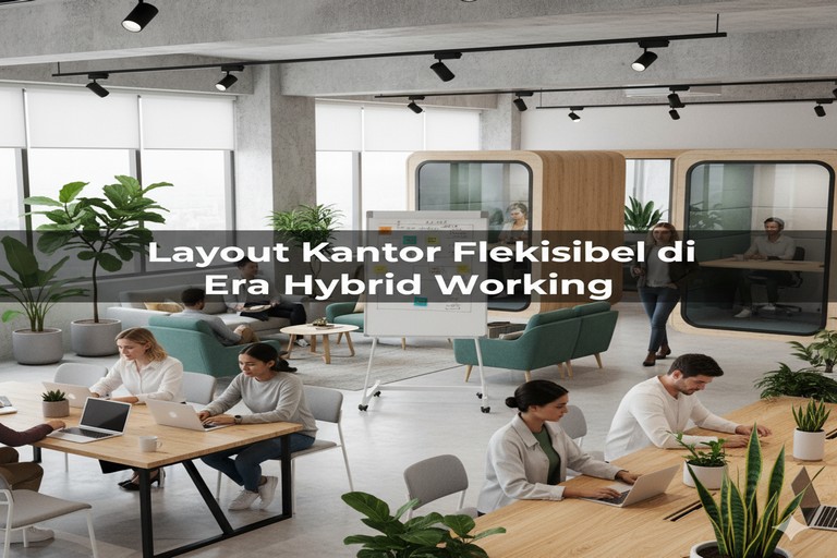 Layout Kantor Fleksibel di Era Hybrid Working