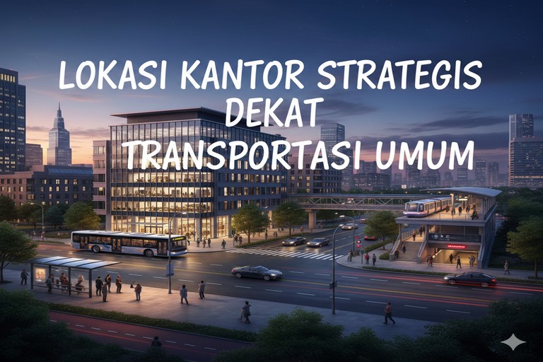 Lokasi Kantor Strategis Dekat Transportasi Umum