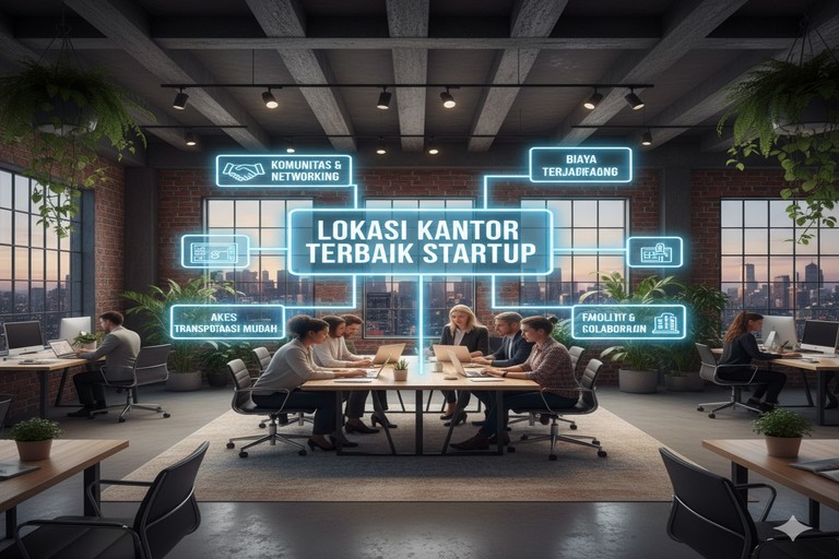 Lokasi Kantor Terbaik untuk Startup