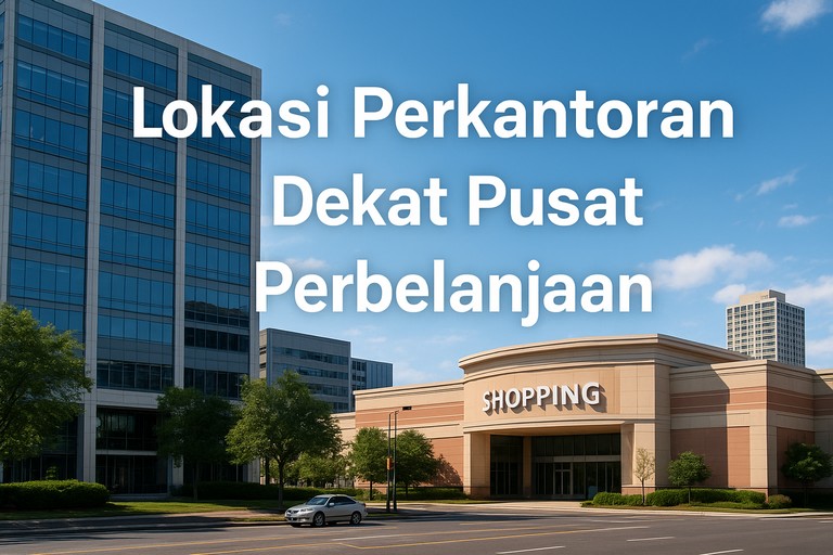 Lokasi Perkantoran Dekat Pusat Perbelanjaan