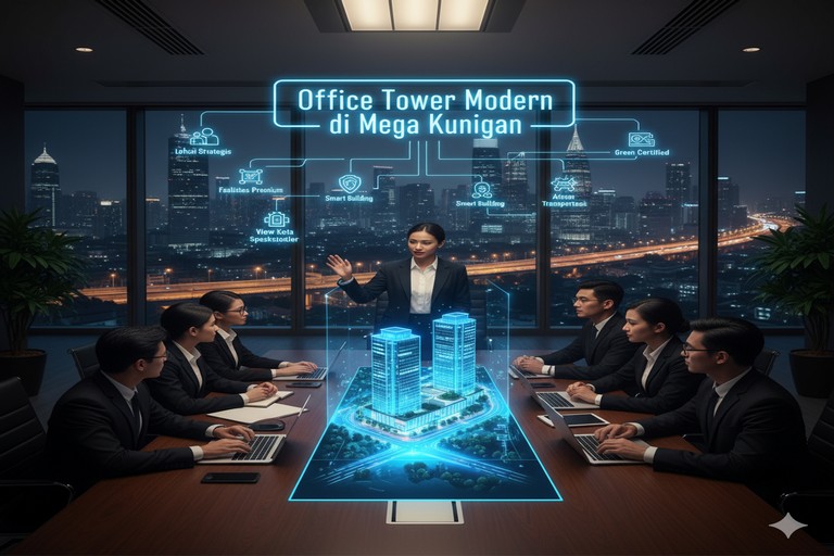 Office Tower Modern di Mega Kuningan