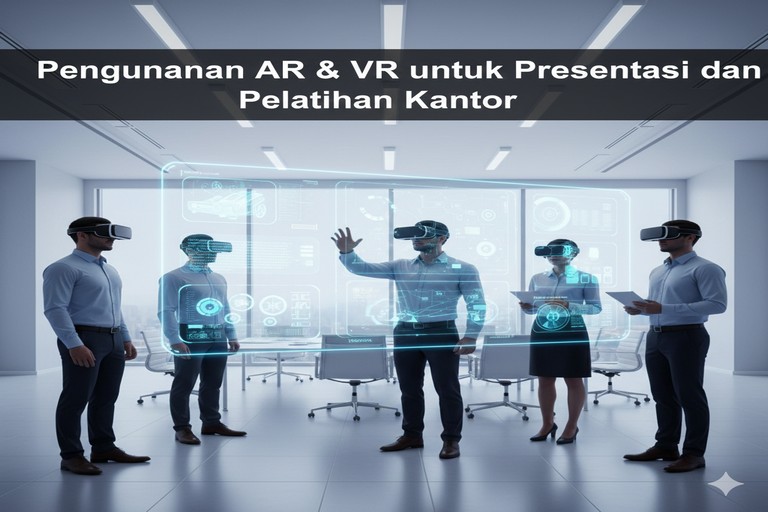 Penggunaan AR & VR untuk Presentasi dan Pelatihan Kantor