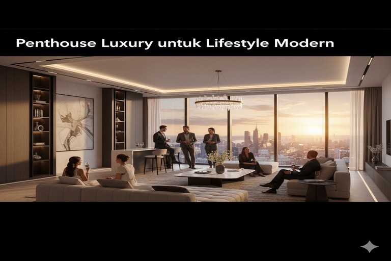 Penthouse Luxury untuk Lifestyle Modern