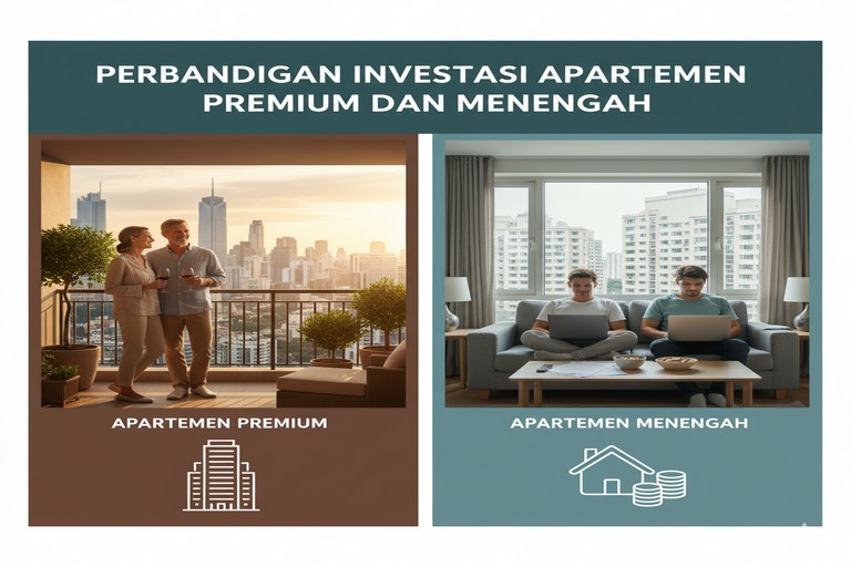 Perbandingan Investasi Apartemen Premium dan Menengah