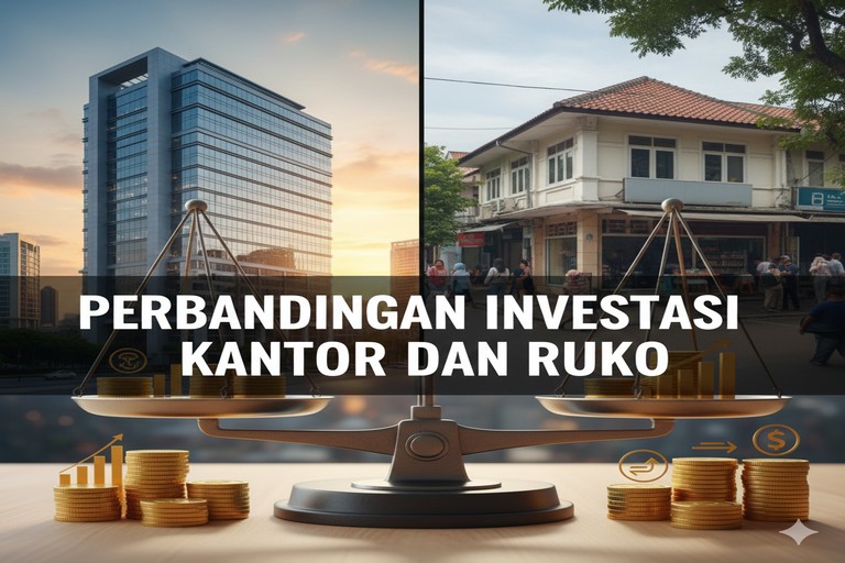 Perbandingan Investasi Kantor dan Ruko