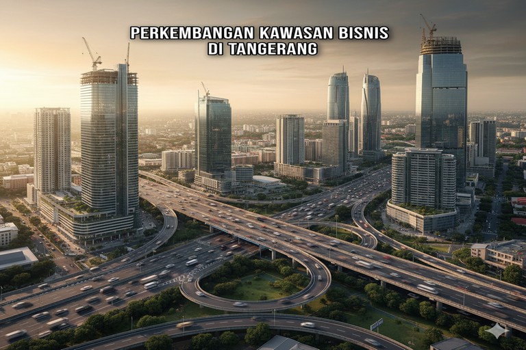 Perkembangan Kawasan Bisnis di Tangerang