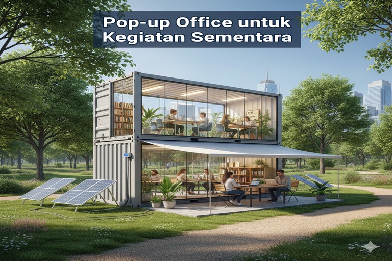 Pop-up Office untuk Kegiatan Sementara