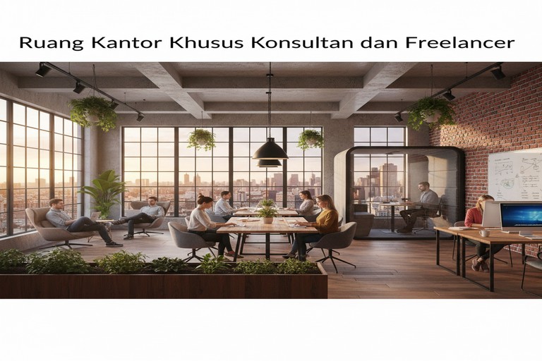 Ruang Kantor Khusus Konsultan dan Freelancer