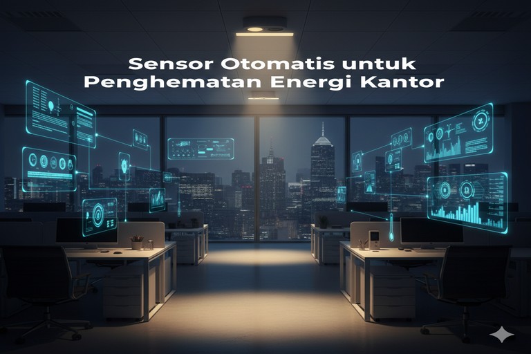 Sensor Otomatis untuk Penghematan Energi Kantor
