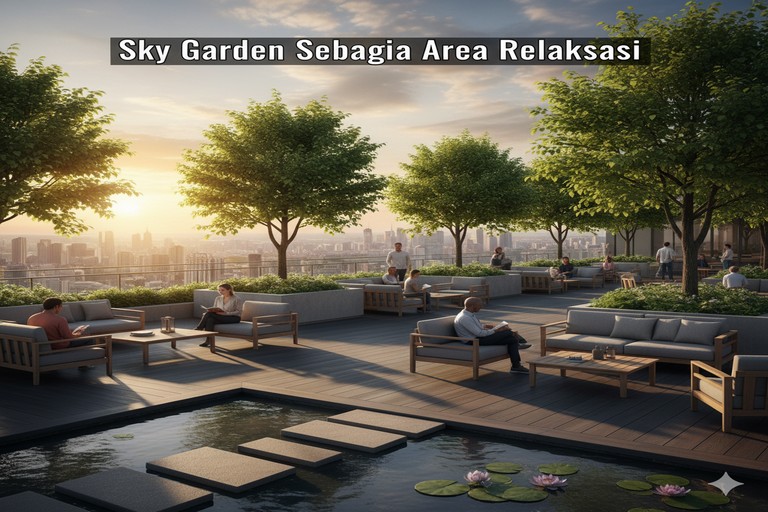 Sky Garden Sebagai Area Relaksasi