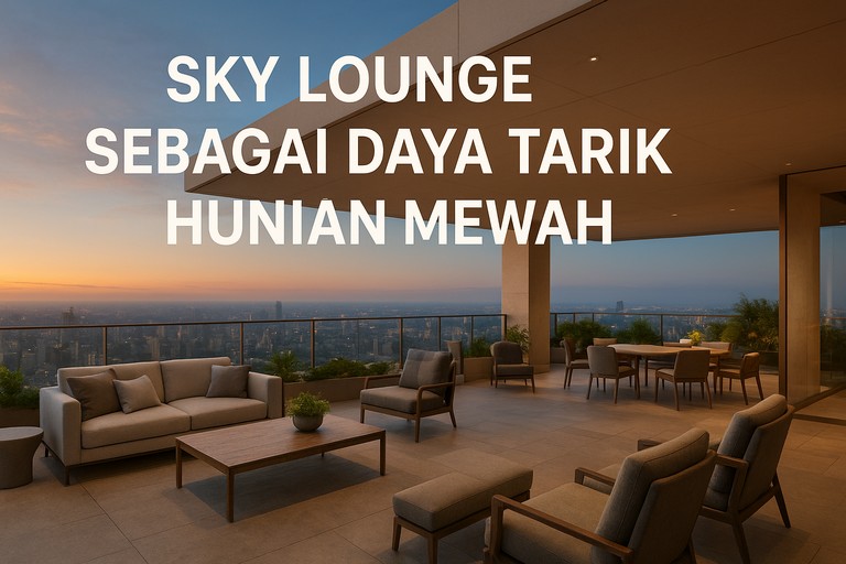 Sky Lounge Sebagai Daya Tarik Hunian Mewah