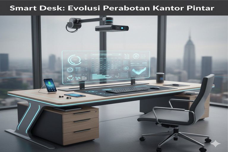 Smart Desk: Evolusi Perabotan Kantor Pintar