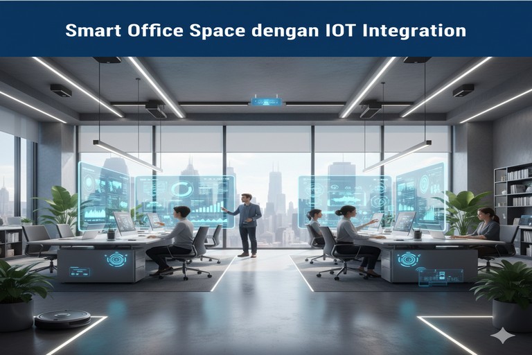 Smart Office Space dengan IoT Integration