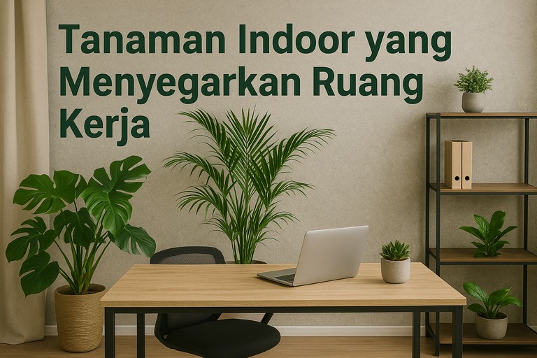 Tanaman Indoor yang Menyegarkan Ruang Kerja