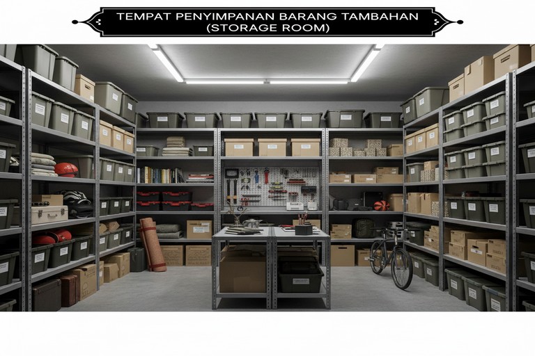 Tempat Penyimpanan Barang Tambahan (Storage Room)