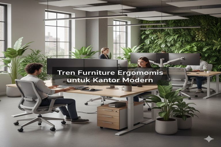 Tren Furniture Ergonomis untuk Kantor Modern