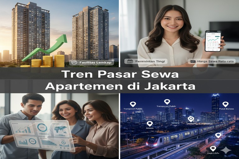 Tren Pasar Sewa Apartemen di Jakarta