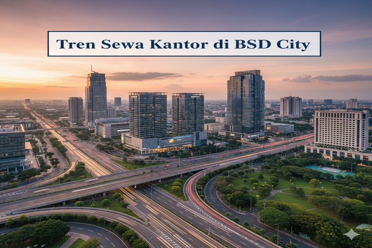 Tren Sewa Kantor di BSD City