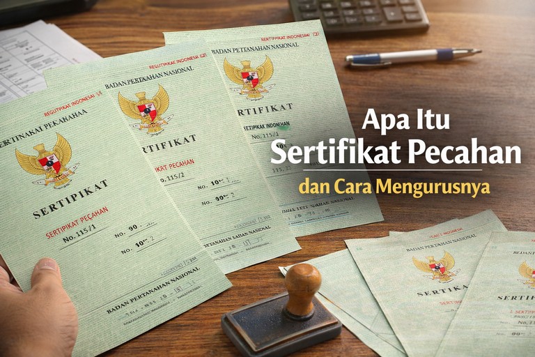 Apa Itu Sertifikat Pecahan dan Cara Mengurusnya