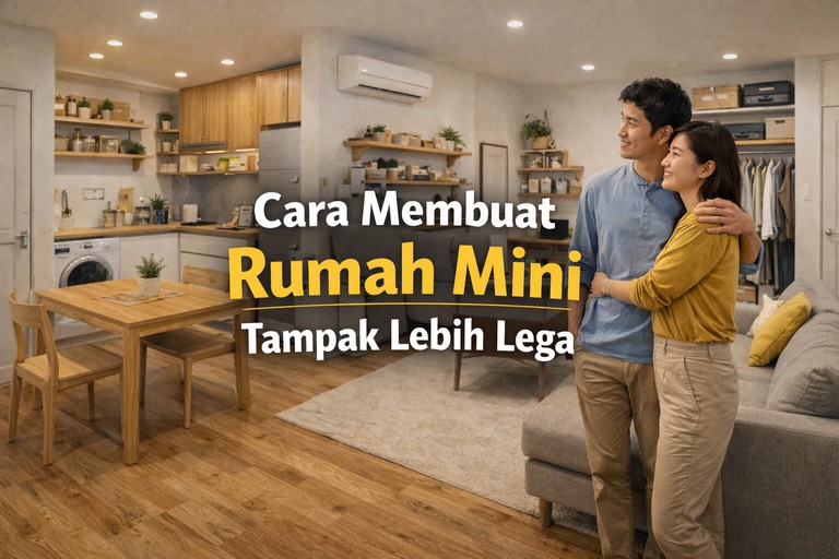 Cara Membuat Rumah Mini Tampak Lebih Lega