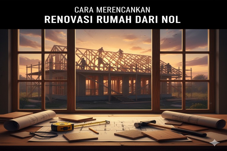 Cara Merencanakan Renovasi Rumah dari Nol