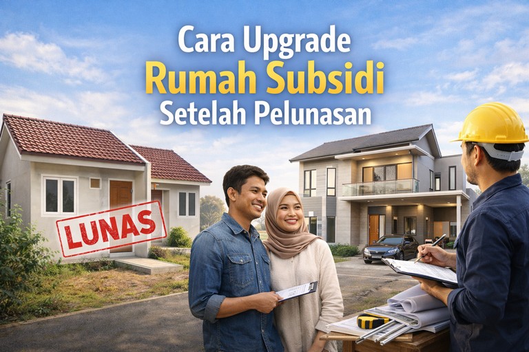 Cara Upgrade Rumah Subsidi Setelah Pelunasan
